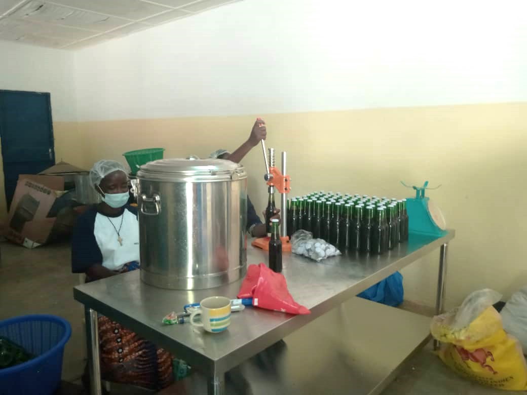 mise en bouteille de jus naturel