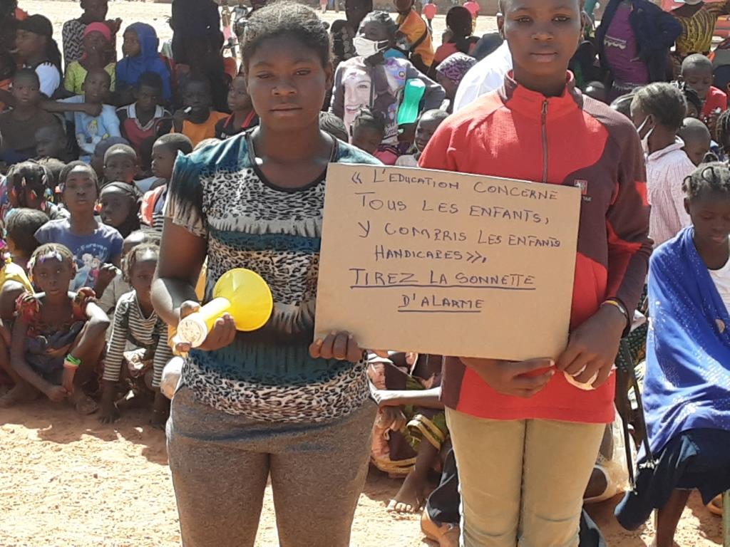 Message lors de la sonnette d'alarme