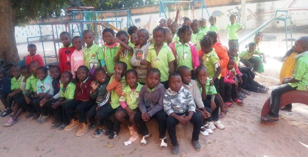 les enfants de la maternelle lors de la sonnette d'alarme 2023