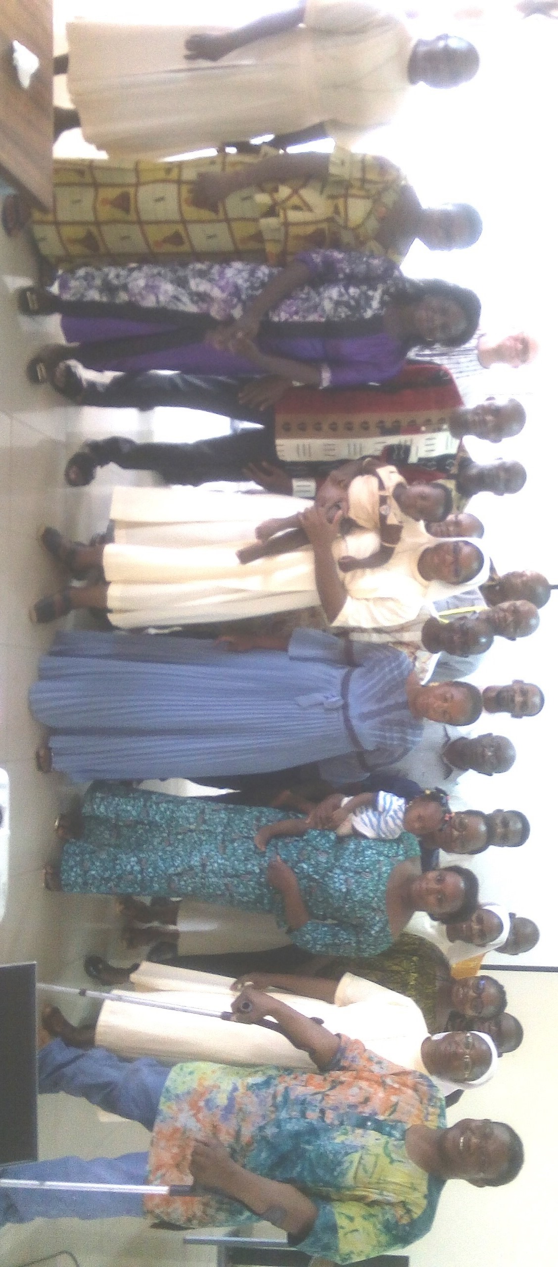 photo des participants à l'atelier de formation des
                                                                                                   Organisations Partenaires sur le projet sauvegarde