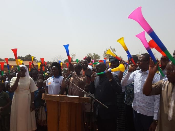 la minute de bruit de la sonnette d'alarme 2019